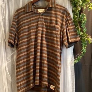American eagle outfitters brown polo​